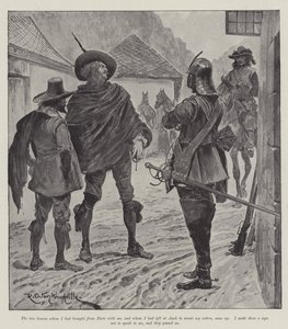 Sotto la Veste Rossa, di Stanley J Weyman da Richard Caton Woodville junior
